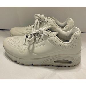 Skechers Street Uno Women’s Sz 6 Off-White (Gray) Stand on Air Sneakers